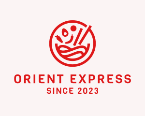 Oriental Soup Cuisine  logo design