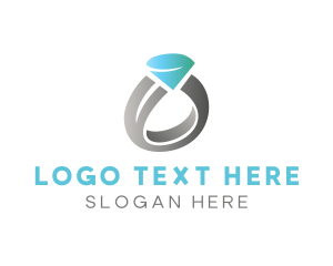 Loyalty - Diamond Wedding Ring logo design