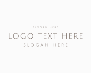 Minimalist Elegant Brand Logo