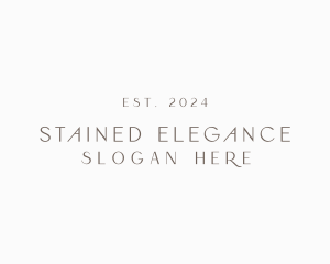 Minimalist Elegant Brand logo design