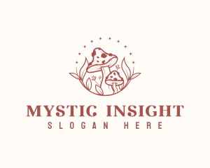 Magical Mushroom Fungus logo design