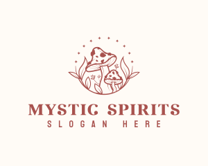 Magical Mushroom Fungus logo design