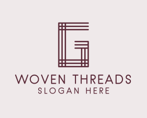 Woven - Woven Textile Letter G logo design
