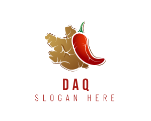 Meal - Chili Ginger Food logo design