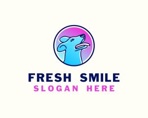 Happy Dog Smile logo design