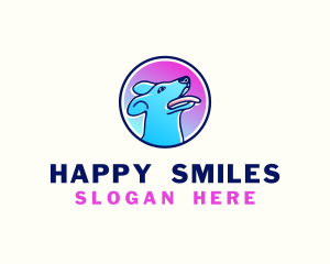 Happy Dog Smile logo design