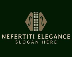 Elegant Accordion Music logo design