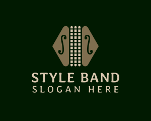 Elegant Accordion Music logo design