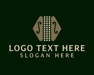 Band - Elegant Accordion Music logo design