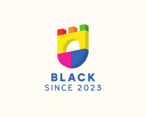 Daycare - Kiddie Block  Daycare logo design