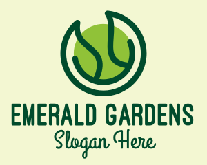 Green Nature Spa logo design