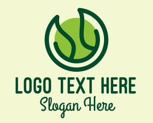 Herbs - Green Nature Spa logo design