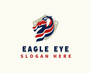 Eagle Patriot America logo design