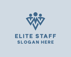 Hire - Working Employee Corporation logo design