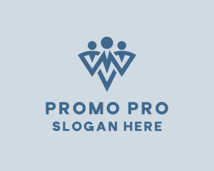 Promotion - Working Employee Corporation logo design