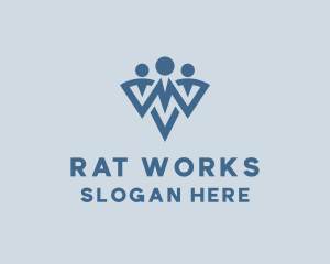 Working Employee Corporation logo design