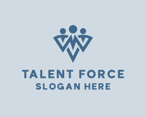 Workforce - Working Employee Corporation logo design