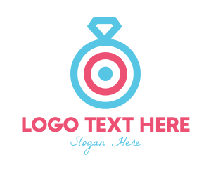 Target - Bulls Eye Ring logo design