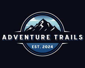 Mountain Peak Trail logo design
