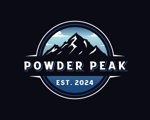 Mountain Peak Trail logo design