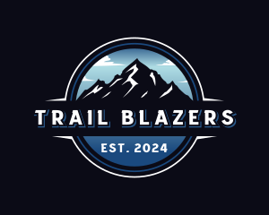 Mountain Peak Trail logo design