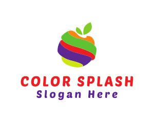 Colorful Fruit Twist logo design