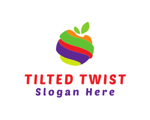 Colorful Fruit Twist logo design