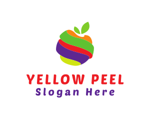 Colorful Fruit Twist logo design