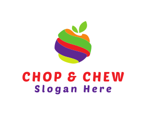 Pear - Colorful Fruit Twist logo design