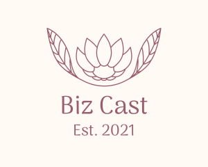 Event Styling - Minimalist Ornamental Flower logo design