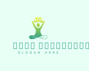 Weight Loss - Natural Leaf Yoga logo design