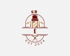 Barber Haircut Grooming Logo