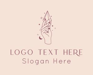 Elegant - Premium Crystal Jewelry logo design
