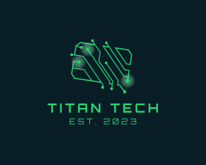 Circuit Tech Chat logo design