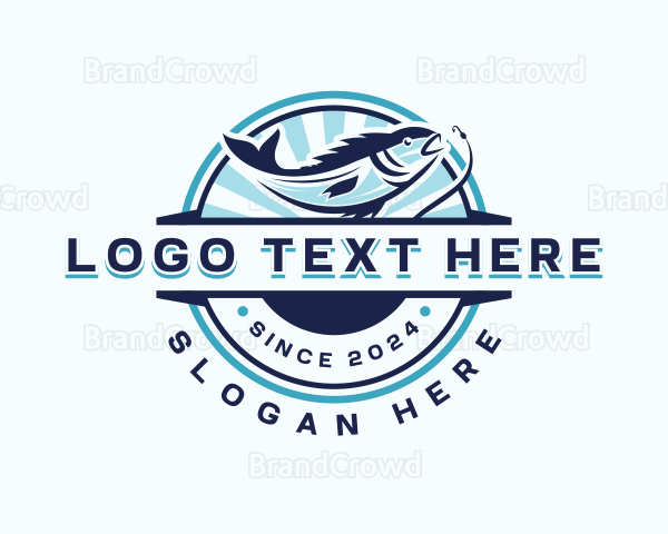 Aquatic Fishing Restaurant Logo