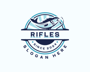 Aquatic Fishing Restaurant Logo