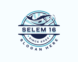 Aquatic Fishing Restaurant Logo