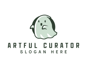 Spirit Cute Ghost Logo