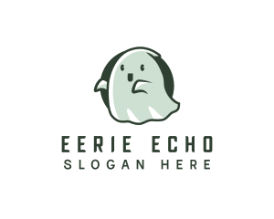 Spirit Cute Ghost logo design