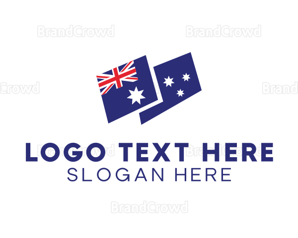 Australia Country Flag Logo