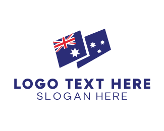 Australia Flag Logo Brandcrowd Logo Maker