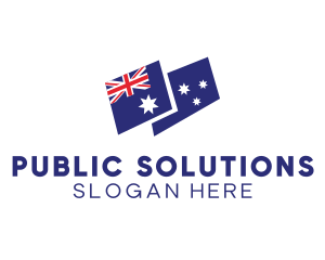 Government - Australia Country Flag logo design