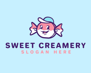 Cute Sweet Candy logo design