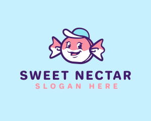 Cute Sweet Candy logo design