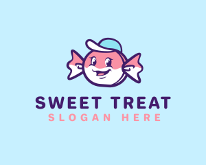 Cute Sweet Candy logo design