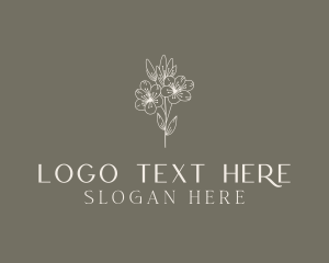 Elegant - Elegant Flower Fashion logo design