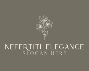 Elegant Flower Fashion logo design