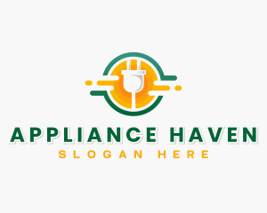 Appliances - Power Electric Plug logo design