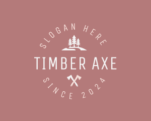 Mountain Axe Trekking logo design