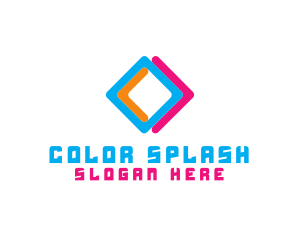 Multicolor Entertainment Business logo design